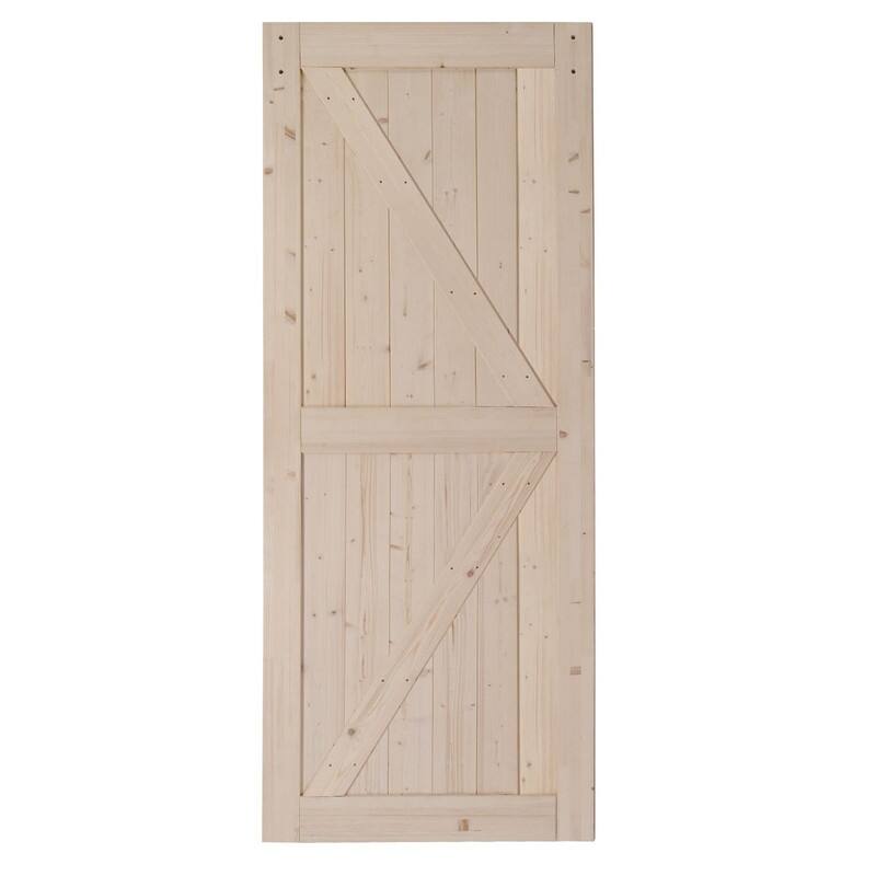 36" Unfinished Wood Barn Door On Sale Bed Bath & Beyond 36877189
